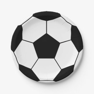 Soccer Party Paper Plates