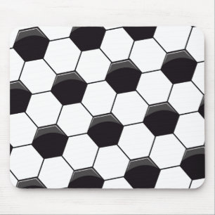 Soccer Pattern Mouse Pad