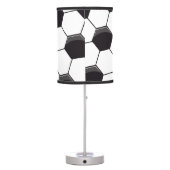 Soccer Pattern Table Lamp (Back)