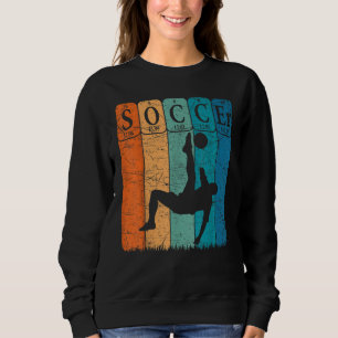 Soccer Periodic Table Elements Soccer Player Nerd Sweatshirt
