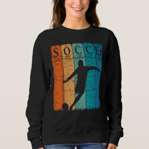 Soccer Periodic Table Elements Soccer Player Nerd  Sweatshirt