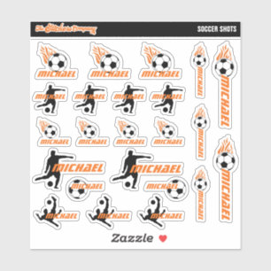 Soccer Personalized Name Labels School
