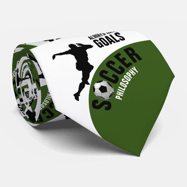 Soccer Philosophy Neck Tie (Rolled)