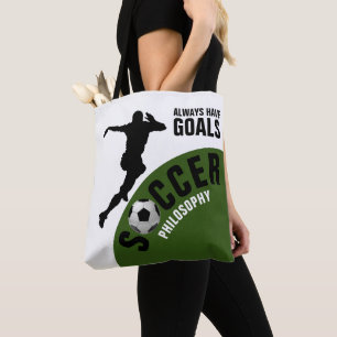 Soccer Philosophy Tote Bag