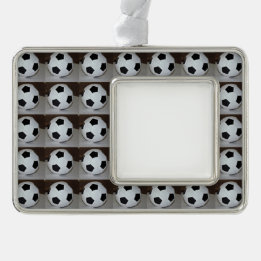 Soccer Photo Christmas Ornament