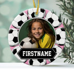 Soccer Photo Ornament for Youth