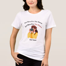 Soccer Photographer Custom Gift  2026 Fan Tee