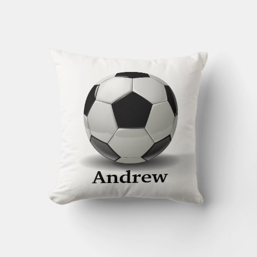 Soccer Pillow _ Personalize it