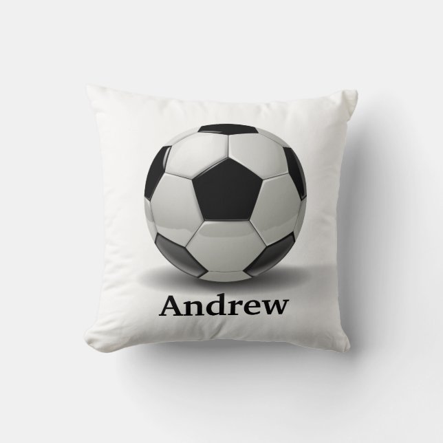 Soccer Pillow - Personalize it! (Front)