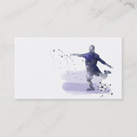 Soccer Player 2 - Business Cards