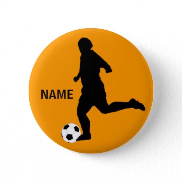 SOCCER player Button