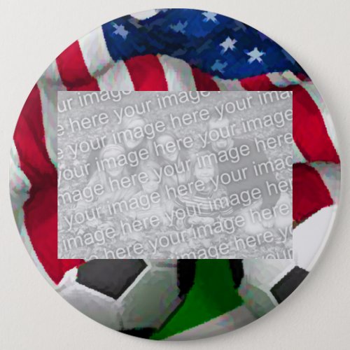 Soccer Player Button Template