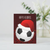soccer player Christmas Cards (Standing Front)