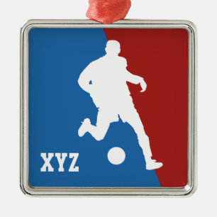 Soccer Player custom ornament