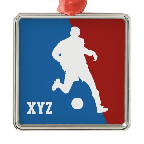 Soccer Player custom ornament