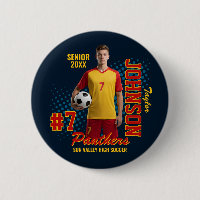Soccer Player Custom Photo Senior Night Sports