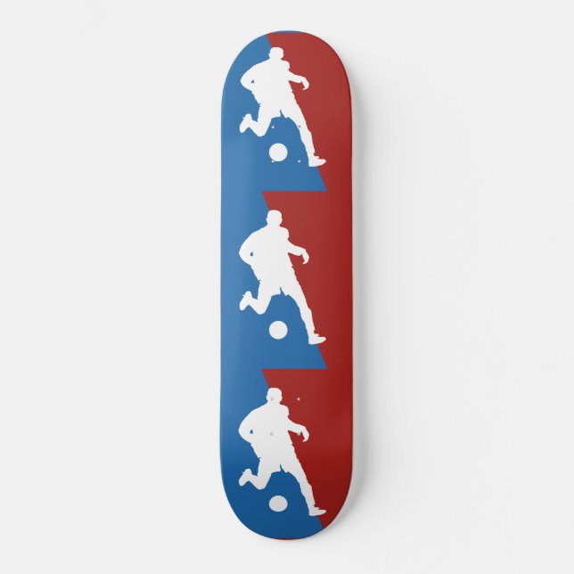 Soccer Player custom skateboards (Front)