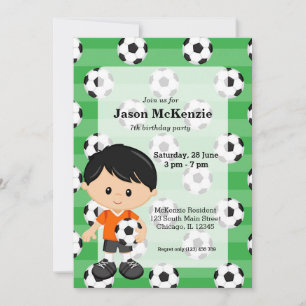 Soccer player invitation