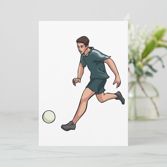 Soccer Player Invitation (Creator Uploaded)