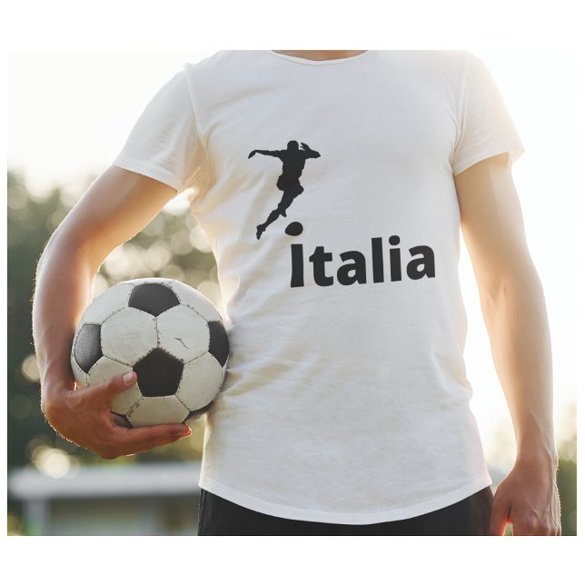 Soccer Player Italy, customizable  T-Shirt (Creator Uploaded)