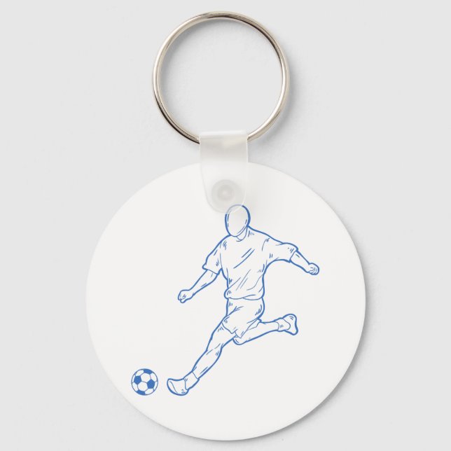soccer player keychain (Front)