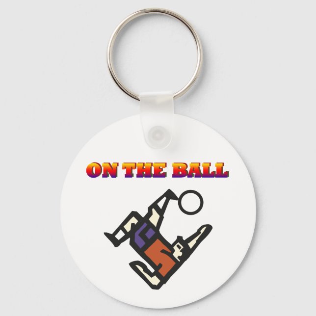 Soccer player keychain (Front)