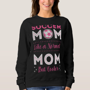 Soccer Player Mom Goalie Team Goalkeeper Game Moth Sweatshirt
