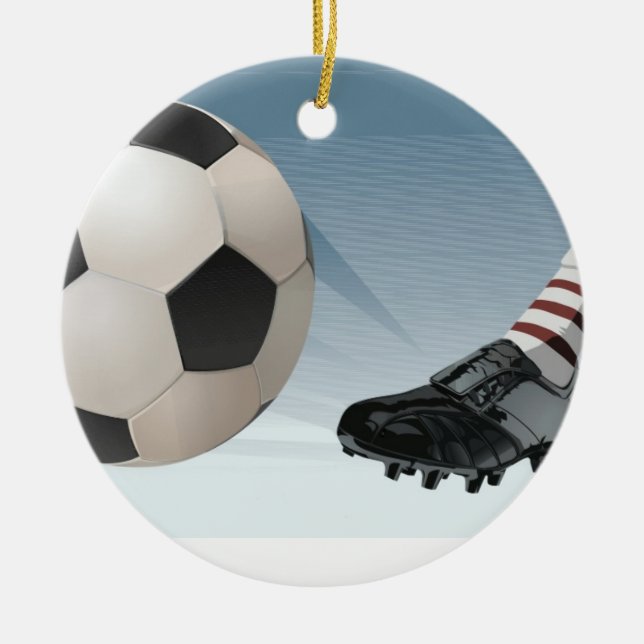 Soccer Player Ornament Template (Front)