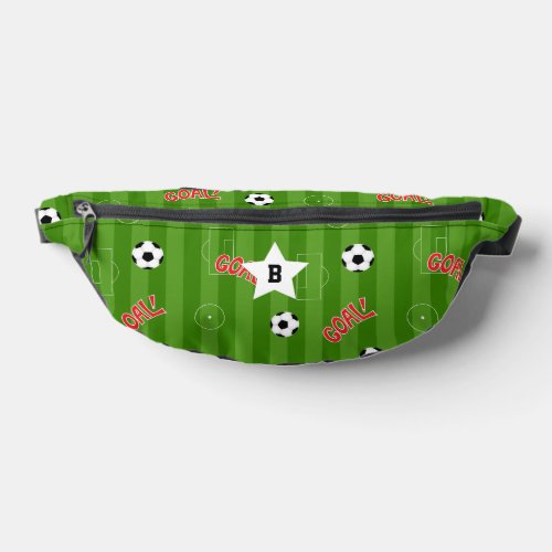 Soccer Player Personalised Fanny Pack