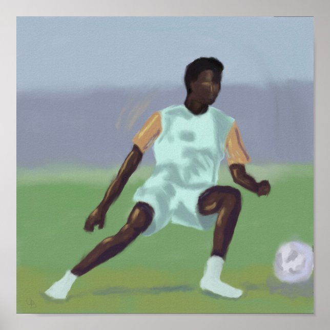 Soccer Player, Poster (Front)