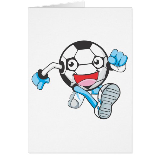 Soccer Player Running Cards (Front)