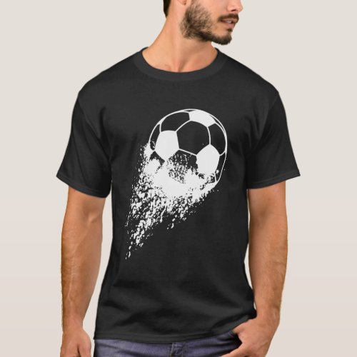 Soccer Player Sports Soccer Ball T_Shirt