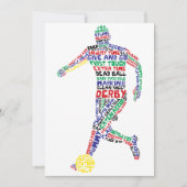 Soccer Player Typography (Front)