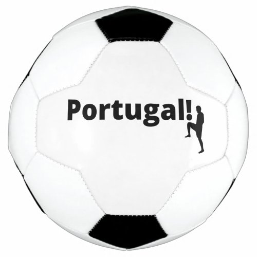 Soccer player using dot as a ball Portugal       