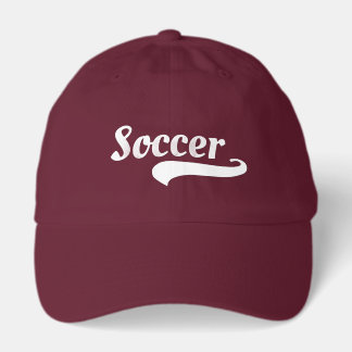 Soccer Players, Fans, Coaches, Sporty Gift Hat