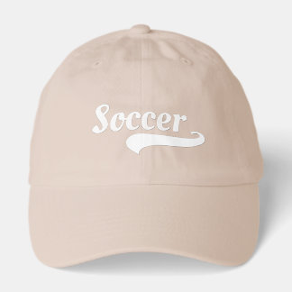 Soccer Players, Fans, Coaches, Sporty Gift Hat