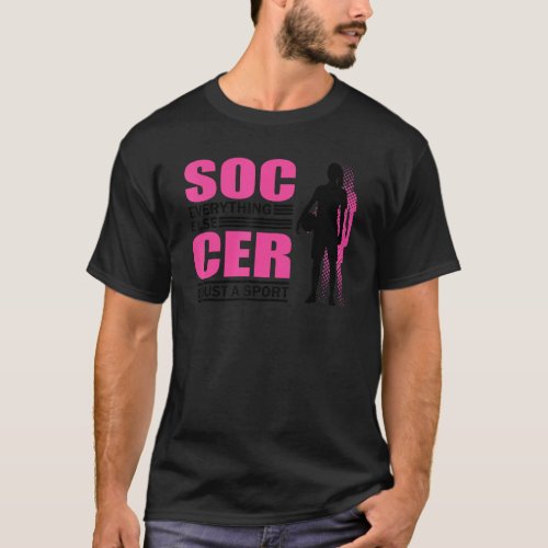 Soccer Players Soccer Team Graphic Women Girls Soc T_Shirt