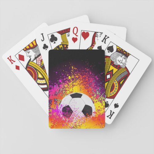 Soccer Playing Cards