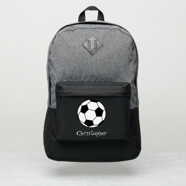 Soccer Port Authority® Backpack (Front)