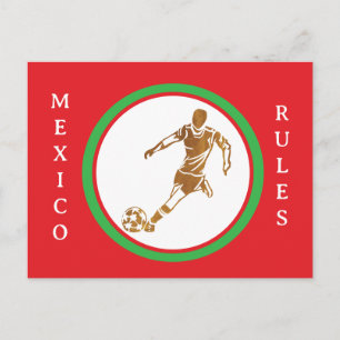 SOCCER POSTCARD