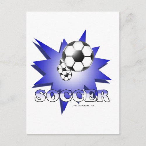 Soccer Postcard