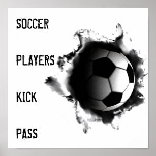 Funny Soccer Posters & Prints | Zazzle