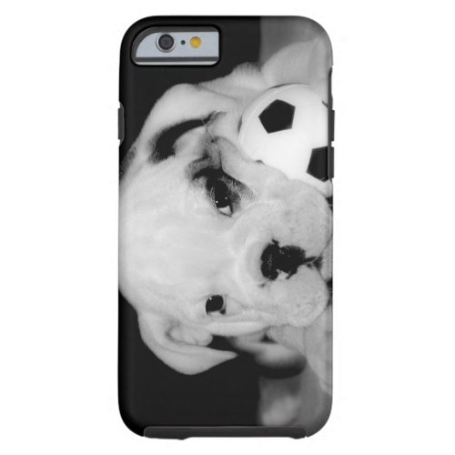 Soccer Puppy English Bulldog Tough iPhone 6 Case