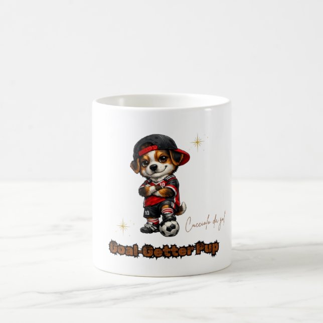 Soccer Puppy Mug (Center)