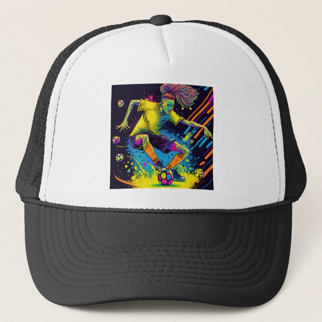 Soccer Realm Trucker Hat (Front)