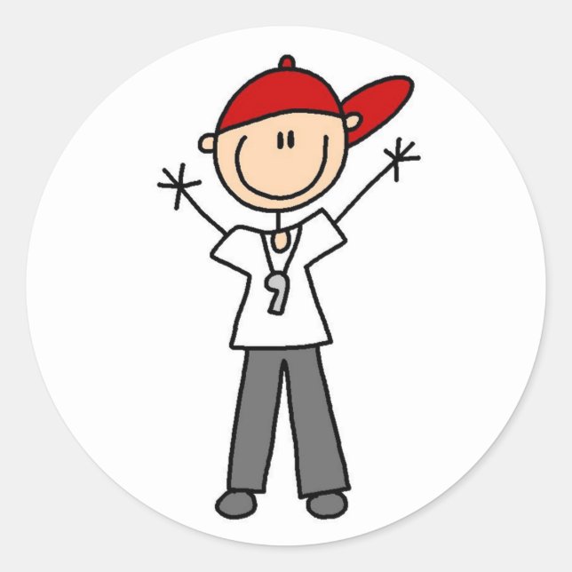 Soccer Referee Sticker (Front)