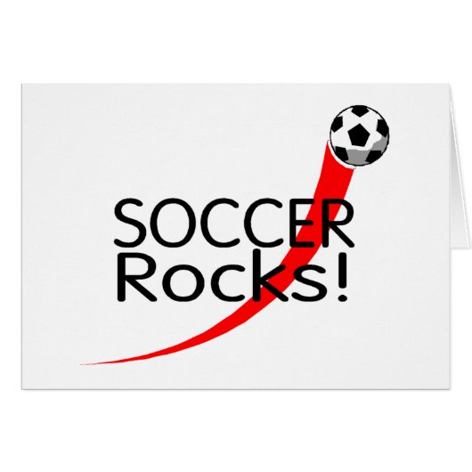 Soccer Rocks Cards (Front Horizontal)