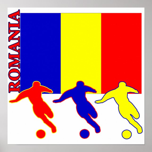 Soccer Romania Poster (Front)