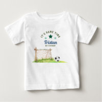 Soccer Rookie “It’s Game Time” First Birthday