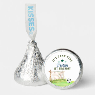 Soccer Rookie “It’s Game Time” First Birthday Hershey®'s Kisses®